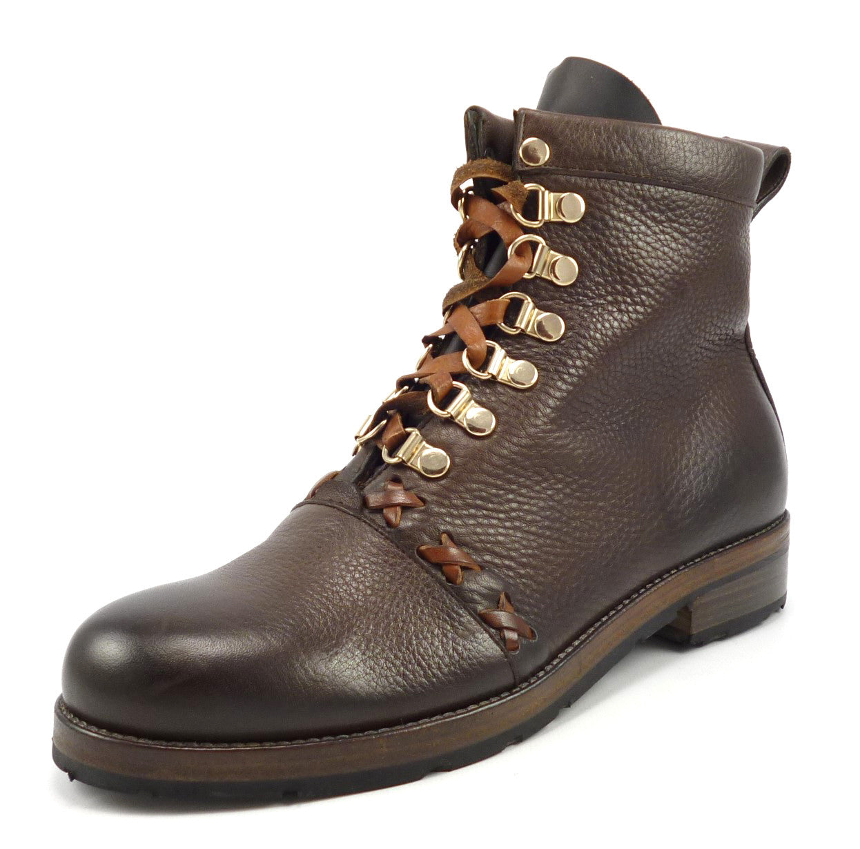 ralph lauren lace up boots