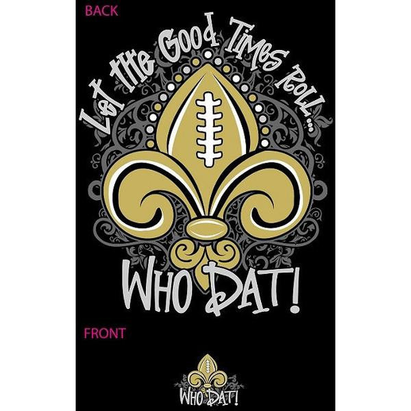 Saints - fleur de lis- who dat - New Orleans