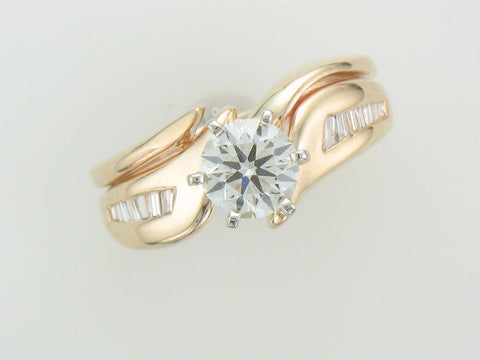 .81 ct ideal cut VS2 I diamond ring at Chimera Design