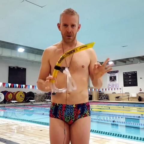 And a snorkel is a very good training tool for learning how to keep your head steady swimming