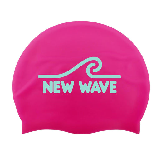 Swim Cap Pink - New Wave Silicone Swim Cap