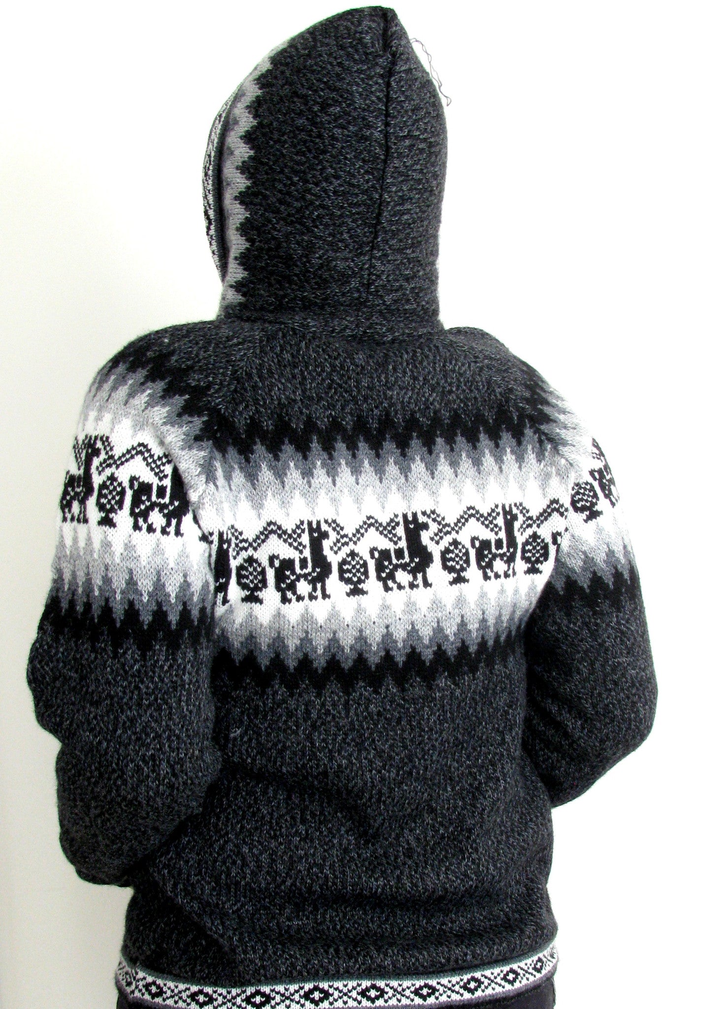 alpaca hoodie