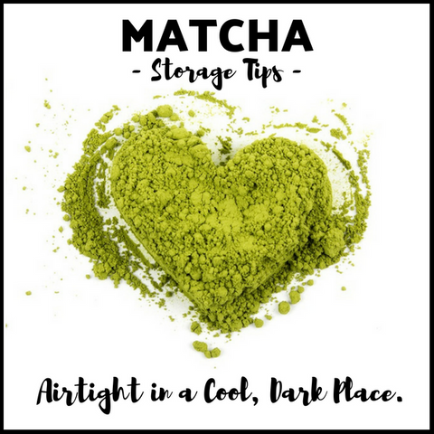matcha storage tips - Silver Tips Tea