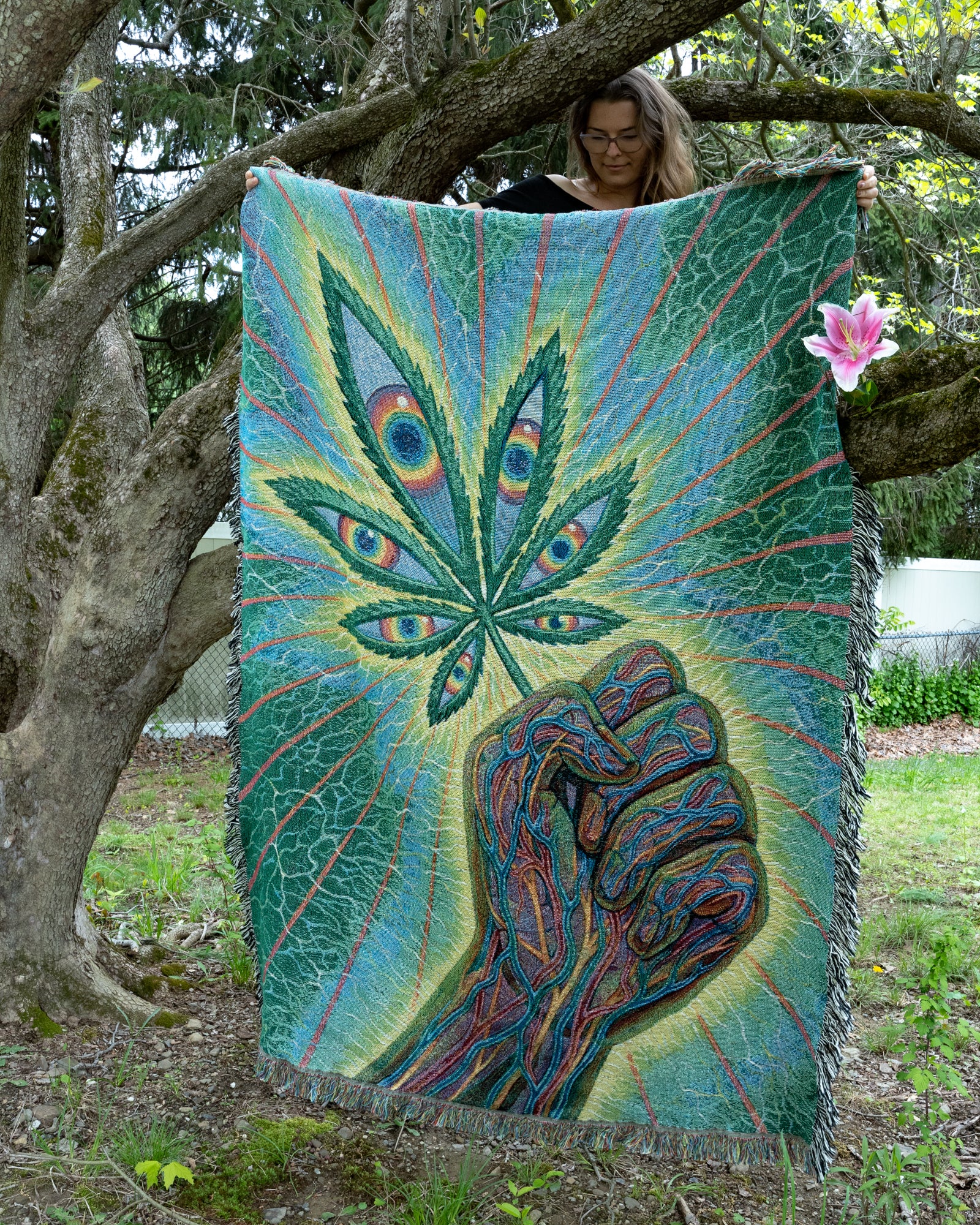 Cannafist - Art Blanket