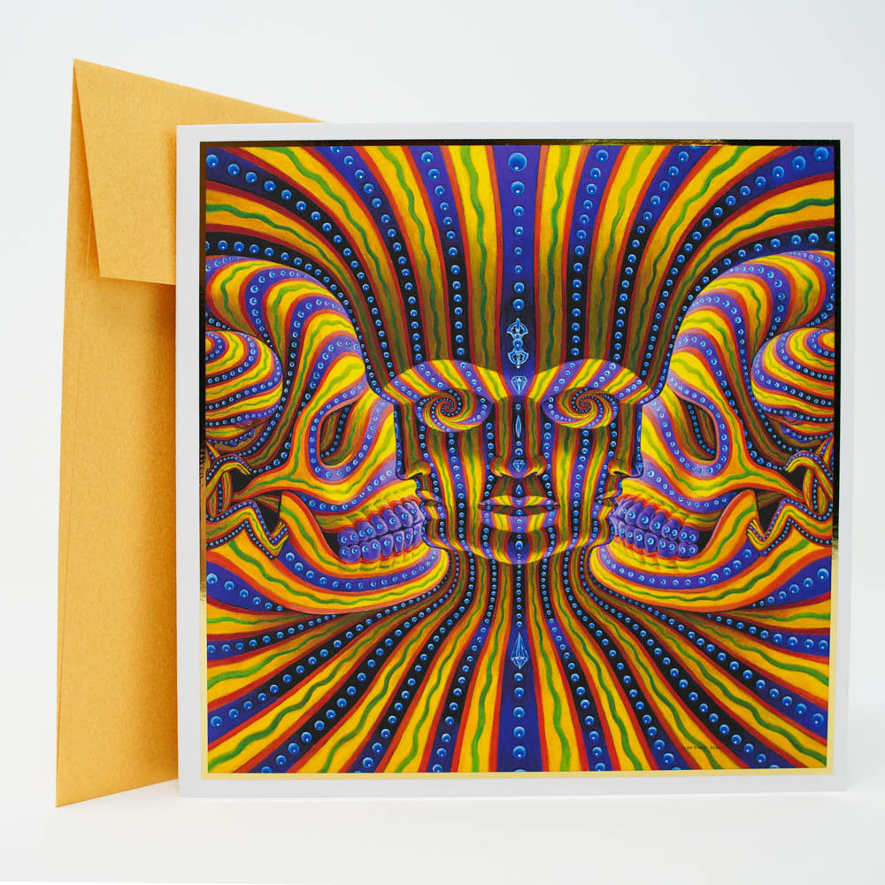 Bardo Being - Gold Foil Notecard