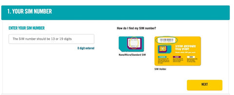 Australian Optus Prepaid SIM Activation Guide – dataGO