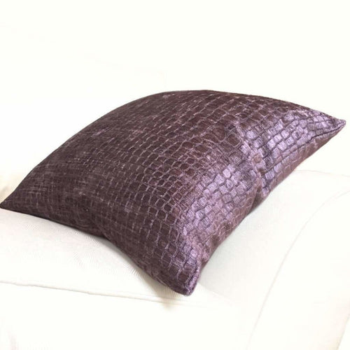 Alligator Accent Pillow – Western Passion