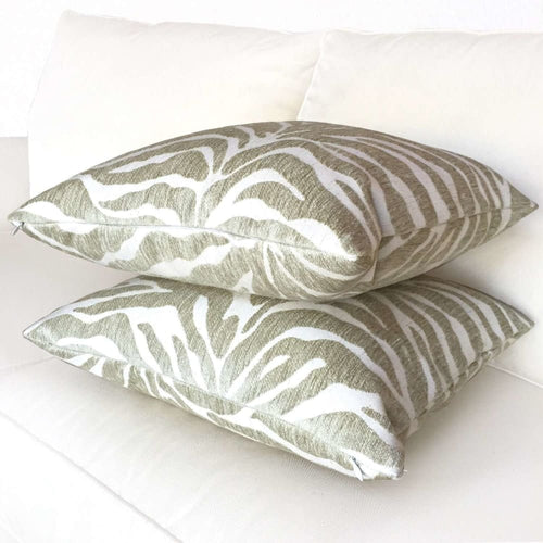 Tigra Orange White Animal Print Pillow Cover (CLEARANCE) – Aloriam