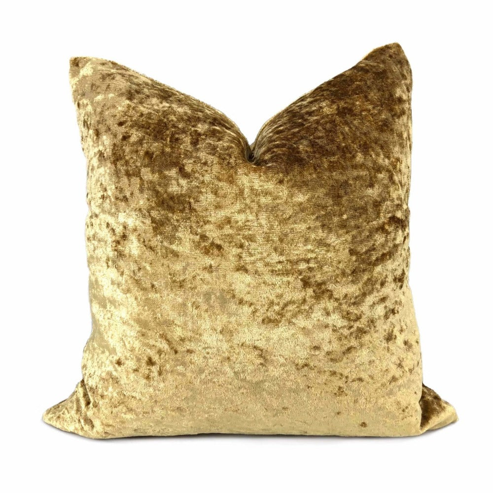 crushed velvet throw pillows