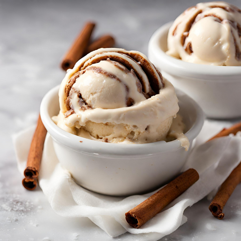 cinnamon swirl ice cream