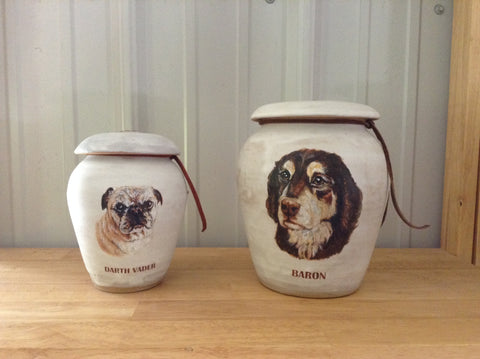 Custom Dog Urns
