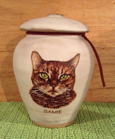 Samie - Custom Cat Image Urn