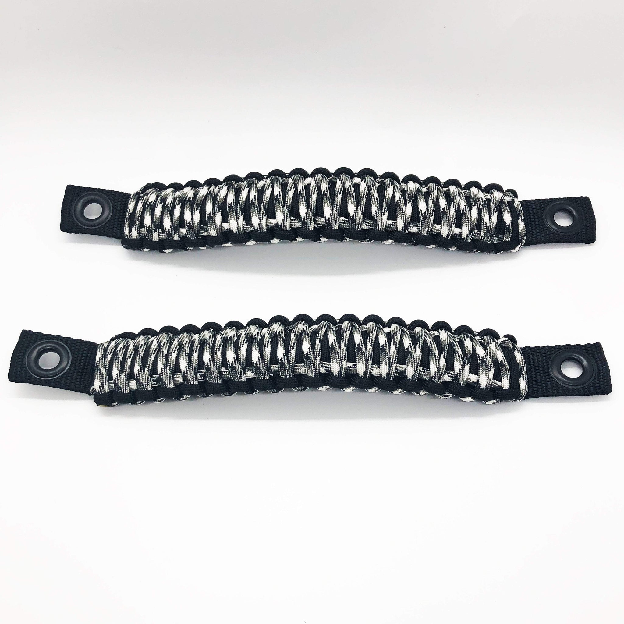 TJ Door Handles, Paracord Jeep Grab Handles for Jeep Wrangler TJ & LJ 97-06  - Interior Door Pull Handles 550 Paracord Grab Handles w/ Grommets (PAIR) |  Bartact