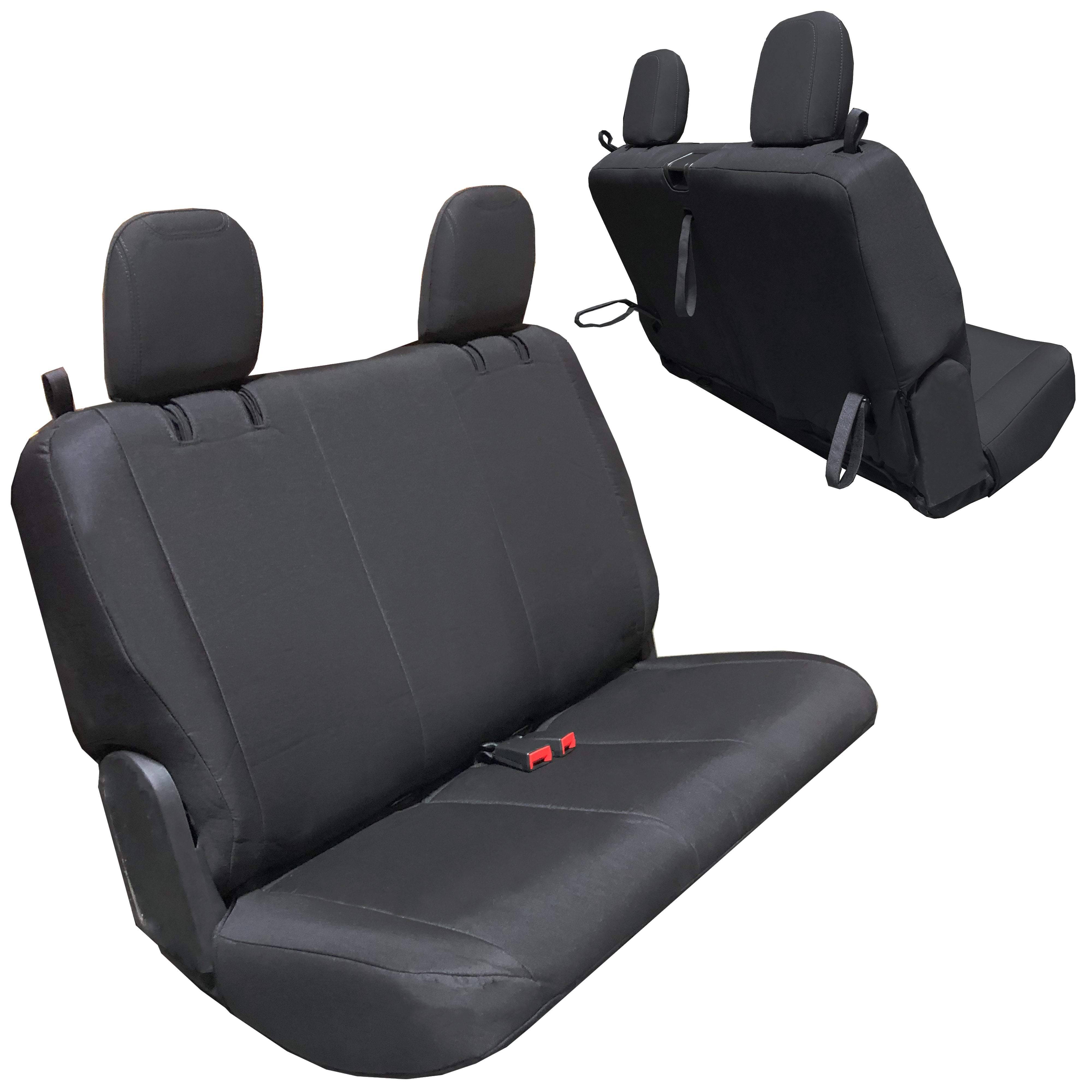 Rear Bench Seat Covers for Jeep Wrangler JL 2018-22 2 Door Bartact - Base  Line Performance | Bartact