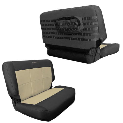 Rear Bench Tactical Seat Cover for Jeep Wrangler TJ 1997-02 Bartact w/  MOLLE | Bartact