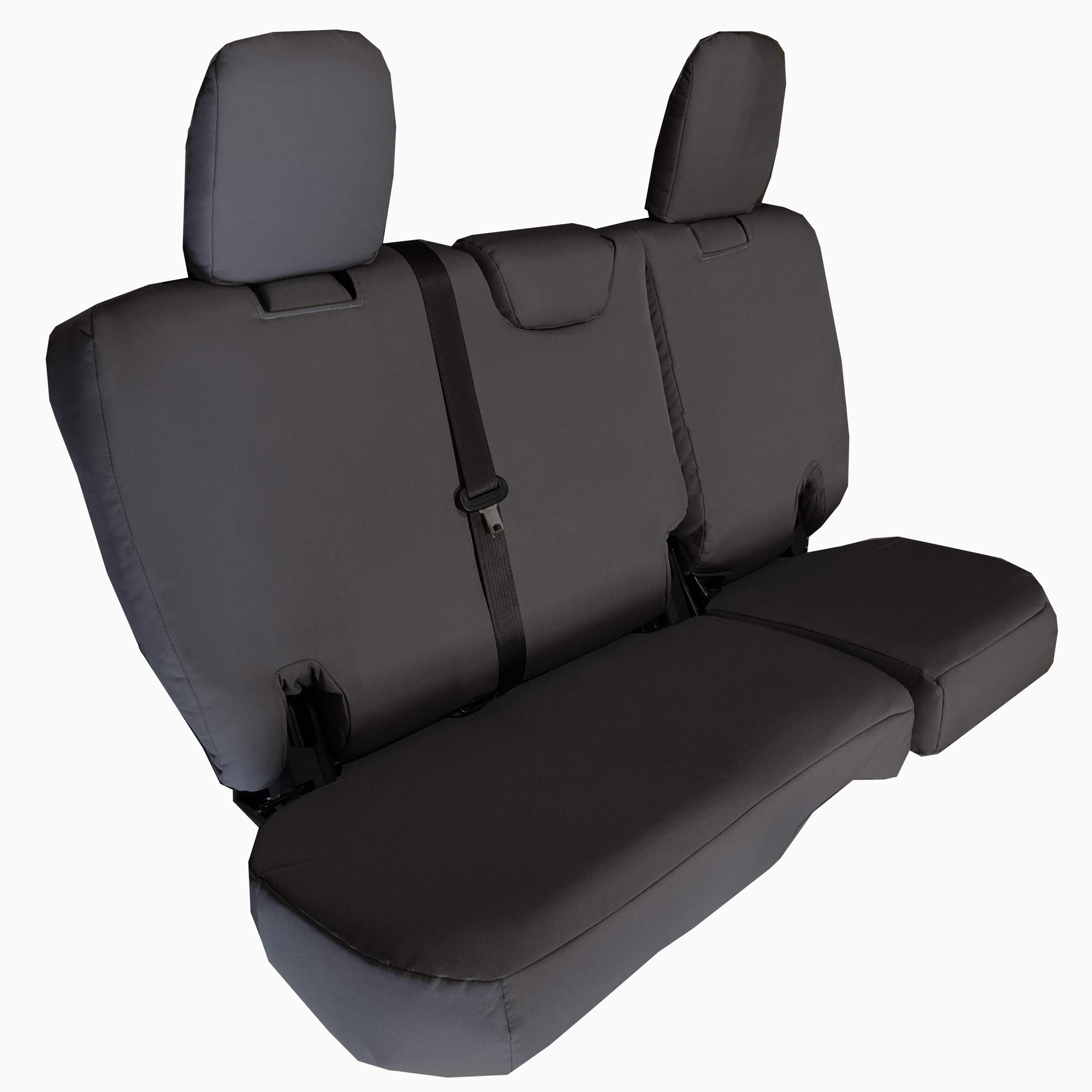 Rear Bench Seat Covers for Jeep Wrangler JLU 2018-22 4 Door BARTACT Base  Line Performance ( No fold down armrest) - NOT for 4XE Edition | Bartact