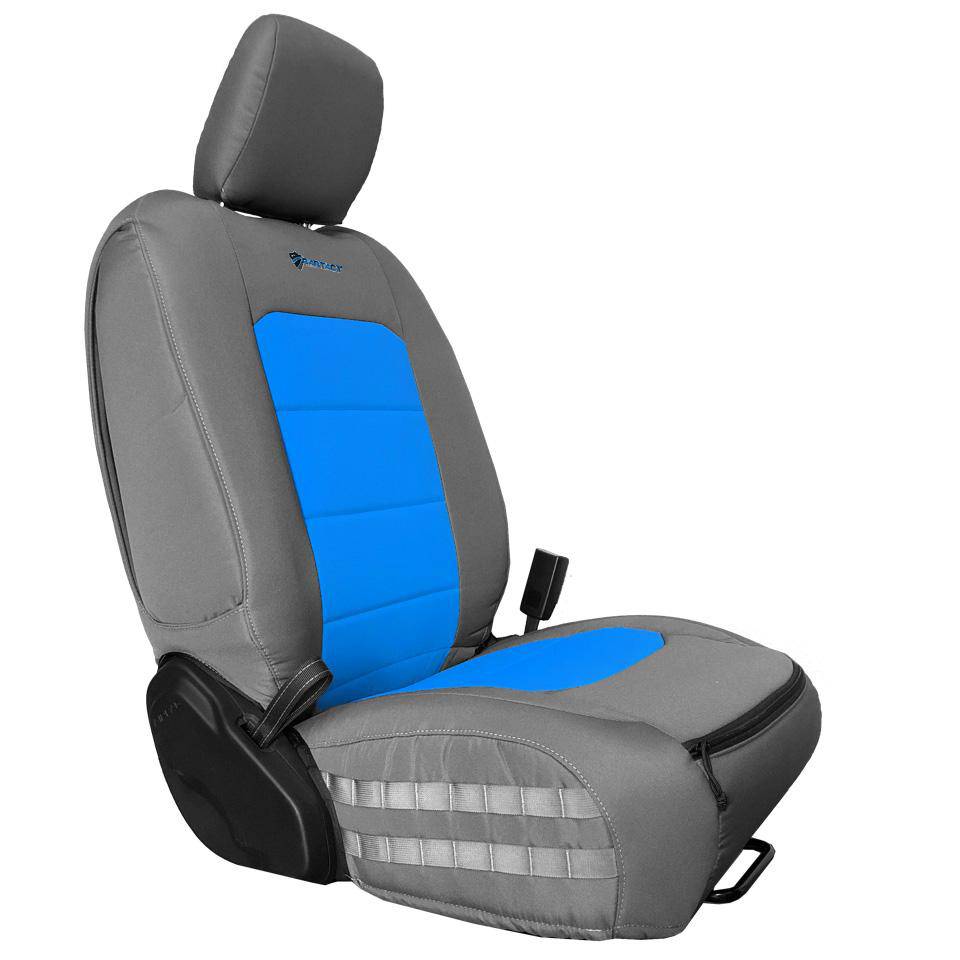 Front Tactical Seat Covers for Jeep Wrangler Mojave & 392 JLU 2021-23  BARTACT - (PAIR) - For Mojave & 392 Editions ONLY | Bartact