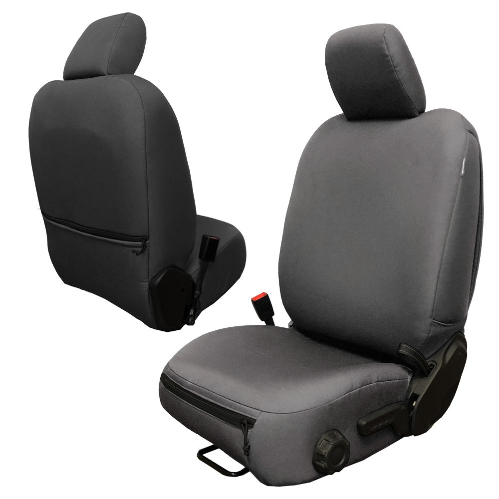 Front Seat Covers for Jeep Wrangler JLU 2018-23 BARTACT - Base Line  Performance (PAIR) - 4 DOOR ONLY (NOT for Mojave, 392, or Hybrid 4XE  Editions) | Bartact