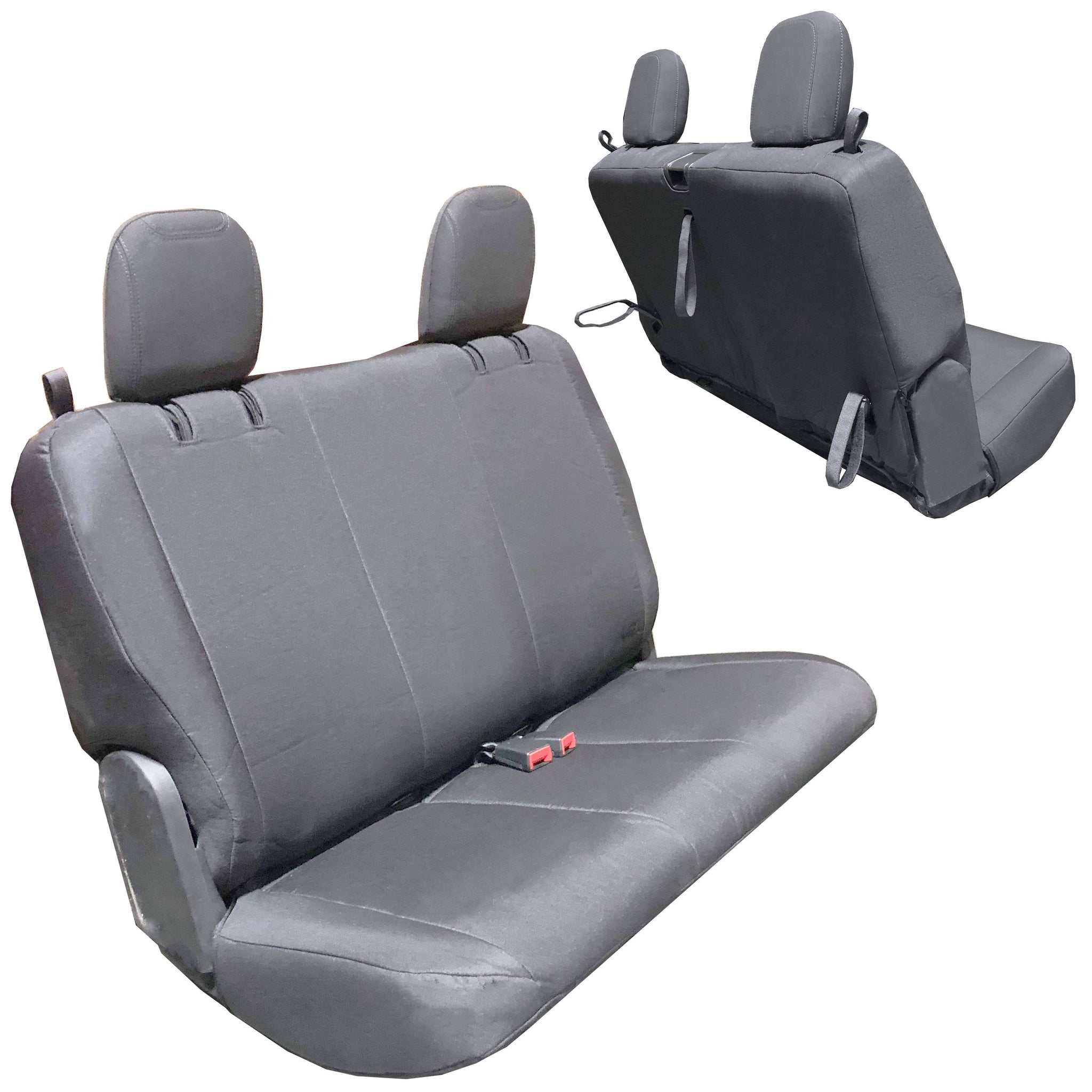 Rear Bench Seat Covers for Jeep Wrangler JL 2018-22 2 Door Bartact - Base  Line Performance | Bartact