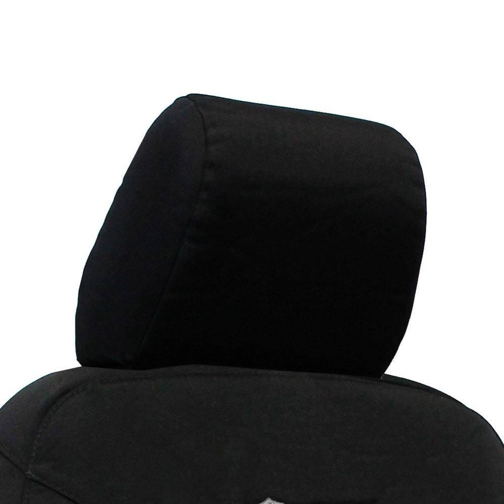 Head Rest Covers (PAIR) for 2007-10 JK & JKU Front Seats | Bartact