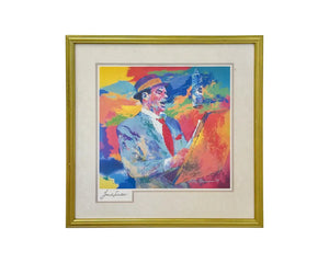LeRoy Nieman "Frank Sinatra, Duets Album" Lithograph, Plate Signed & Framed - Atlas Showroom