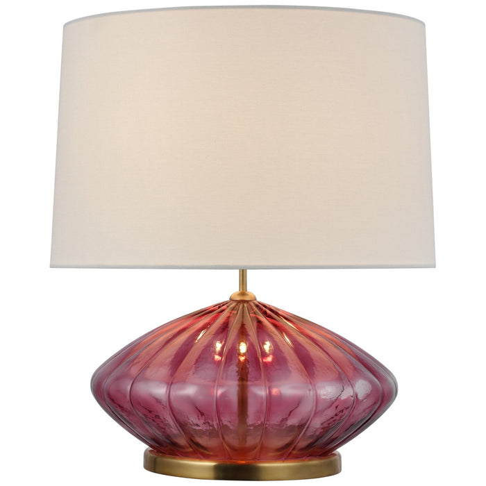 Everleigh Medium Fluted Table Lamp — Info Lighting