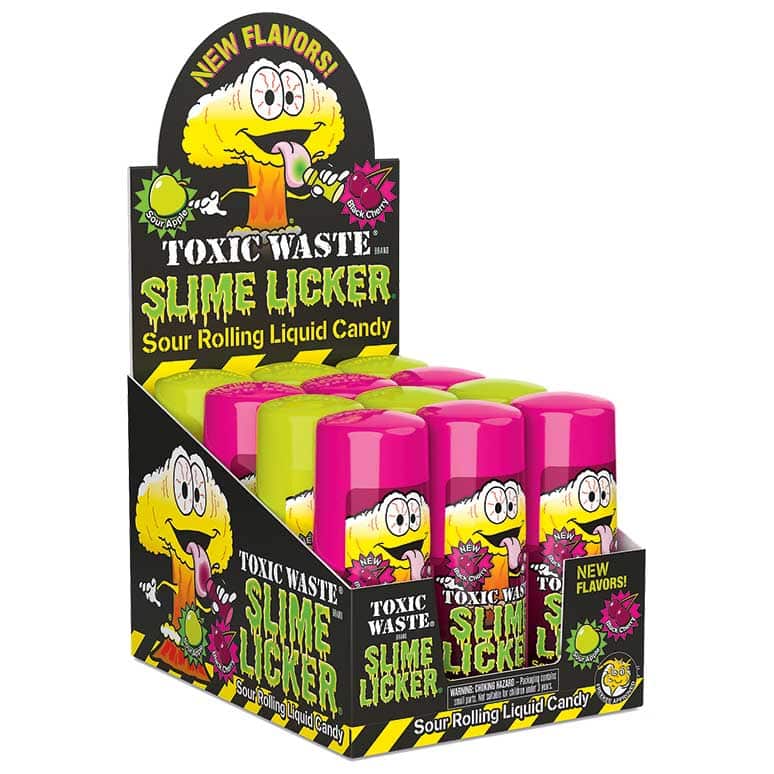 Slime Licker - Toxic Waste - Sour Rolling Liquid Candy - 1