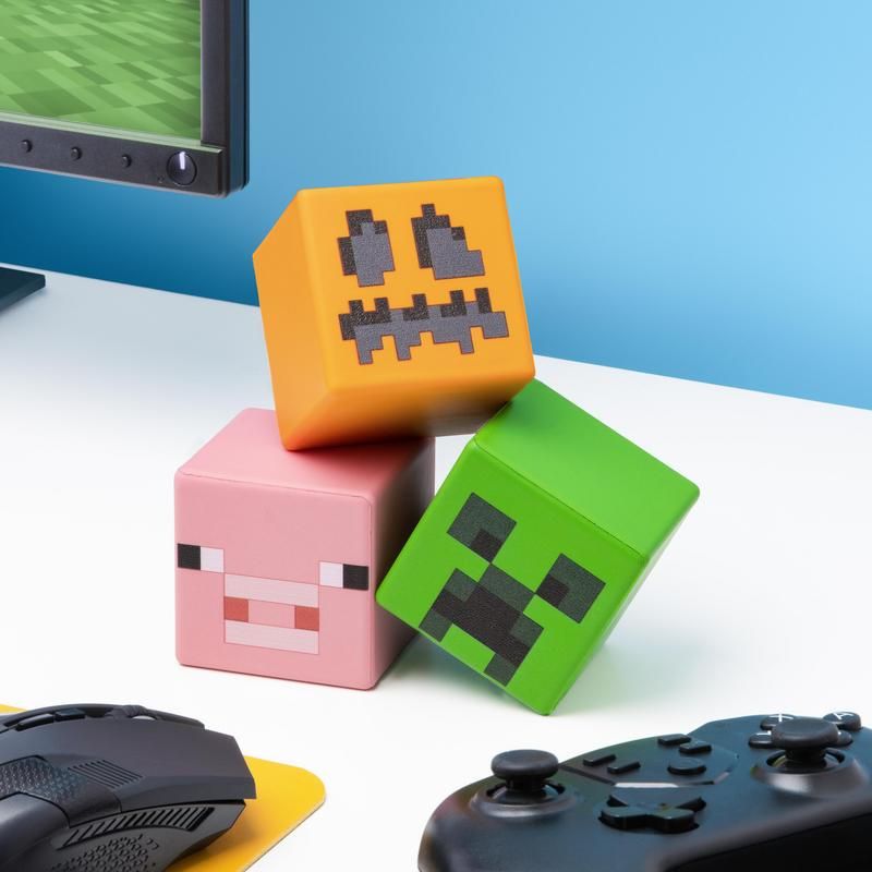 Minecraft Stress Blocks – Blue Seven