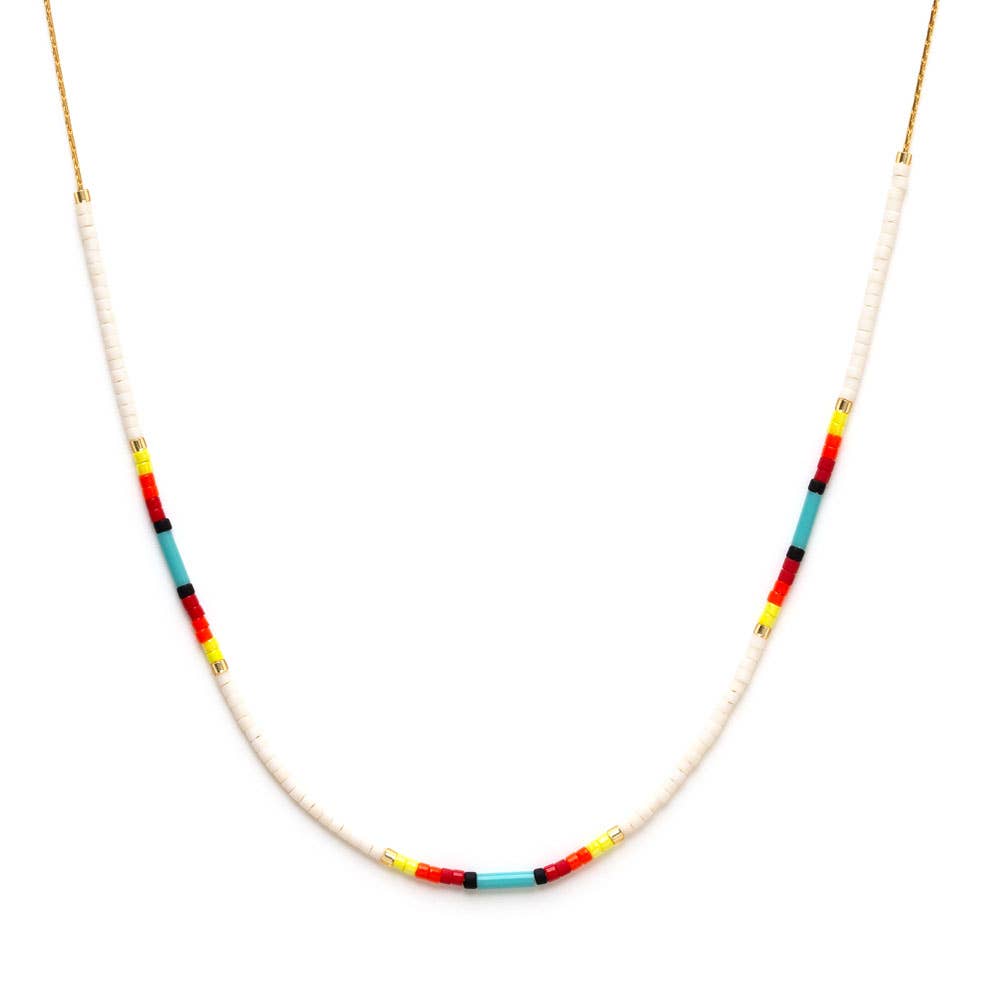 Japanese beads store necklace