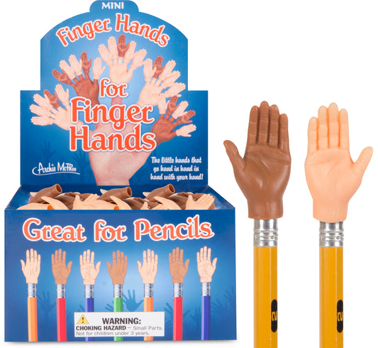 BigMouth Inc. Tiny Hands - Realistic Looking Tiny Hand Pair - 3-inch Small  Hands for Costumes and Pranks - Sturdy Plastic Mini Hands with Handles 