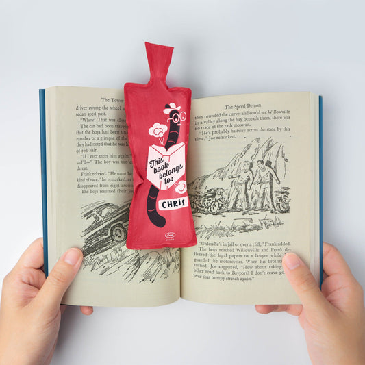  Genuine Fred Magic Sprout, Mini-Mushroom Bookmarks - Set of 4  - Two Sizes & Colors - Soft, Flexible Silicone - Fun Stocking Stuffer, Gift  for Book Lovers, Teachers, Back to