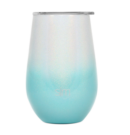 Simple Modern Spirit 12oz Wine Tumbler With Lid, clear  (Accessory - Spirit): Wine Glasses
