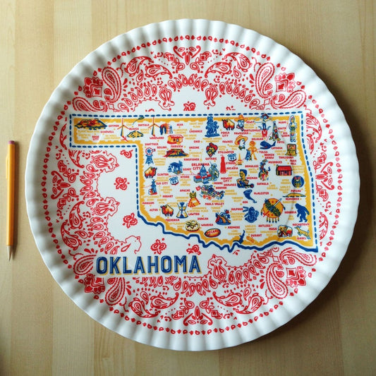 Oklahoma Cast Iron Skillet – Blue Seven