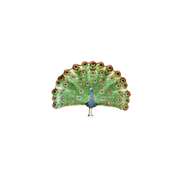 Peacock II Brooch