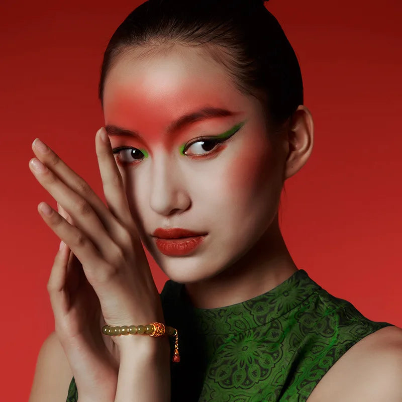 Natural Hetian Jade Beads