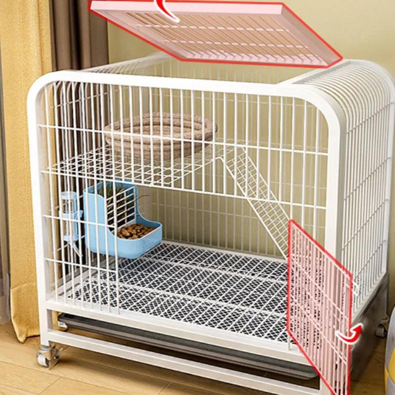 Structure métallique robuste pour lapin