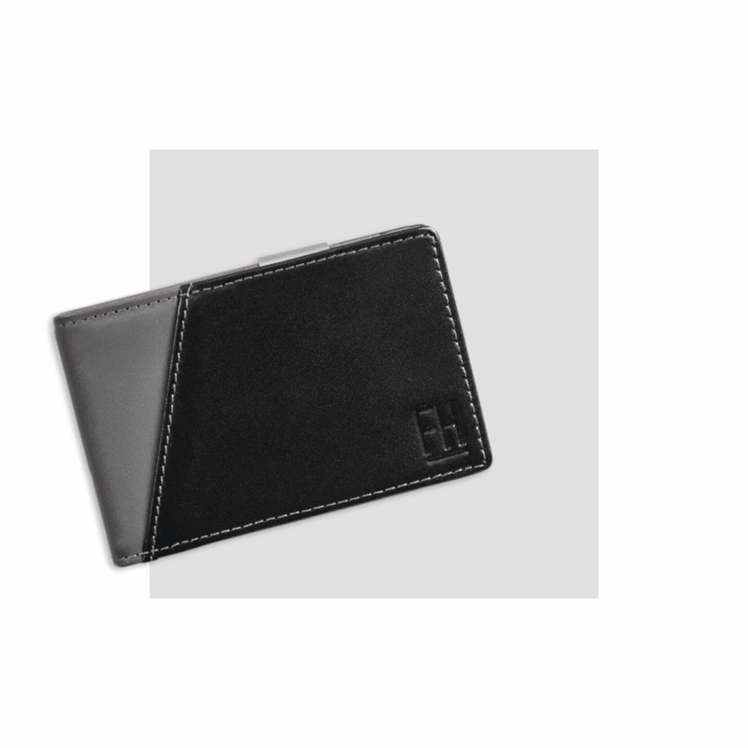 Slim RFID Money Clip Wallet in Top Grain Leather – Forrest & Harold
