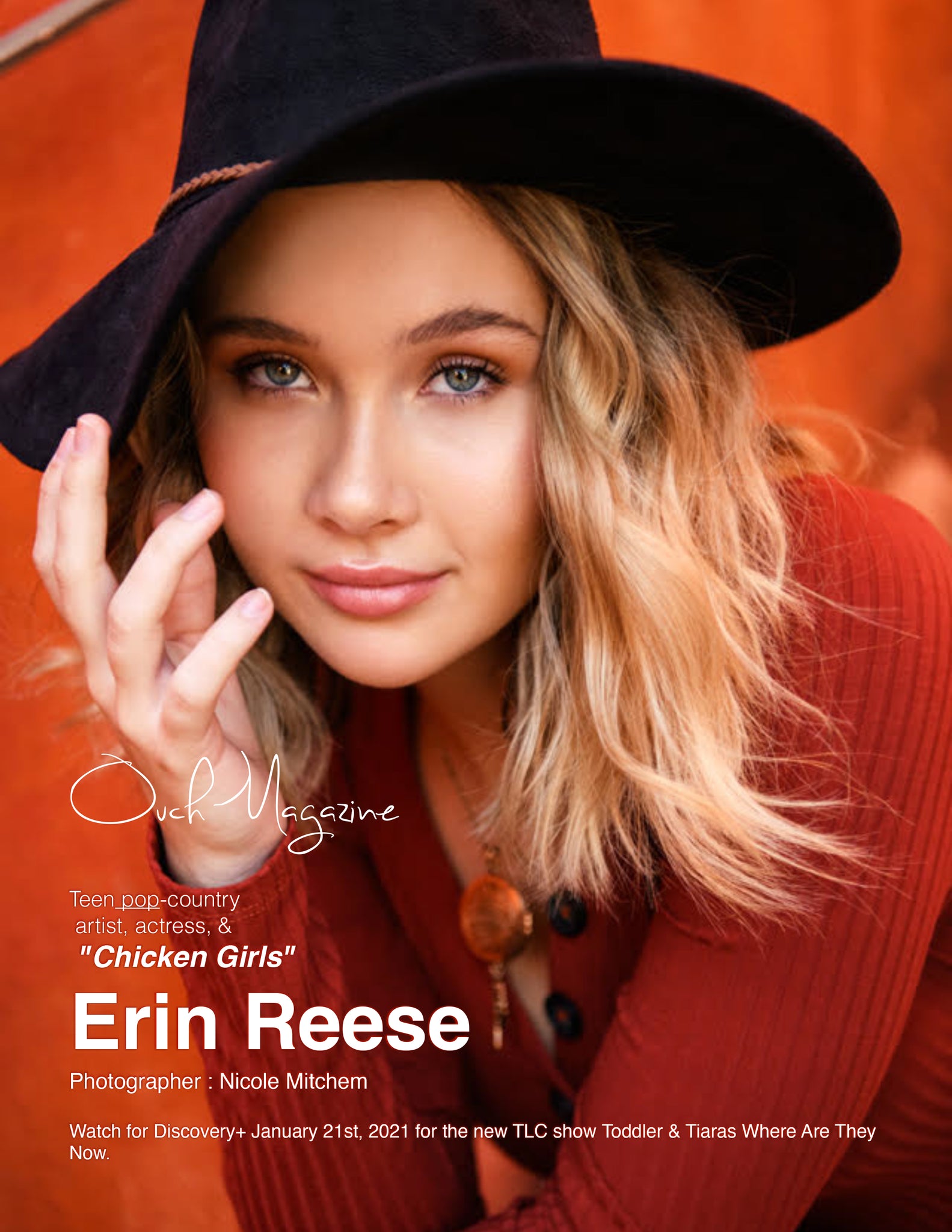 Pop Star and Actress Erin Reese