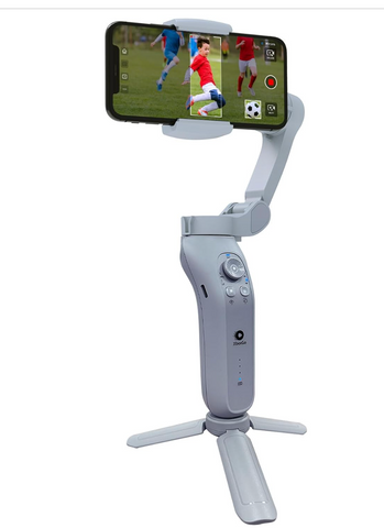 XbotGo Sports Gimbal, Record Basketball&Soccer Games, AI Automatic Shooting, Unmanned Operation, 3-Axis Phone Gimbal, Portable & Foldable,