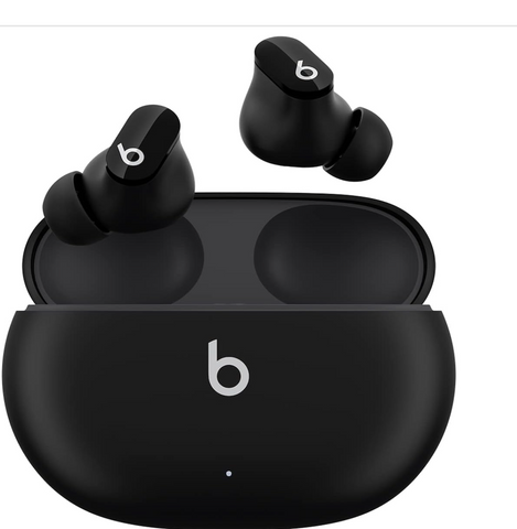 Beats Studio Buds - True Wireless Noise Cancelling Earbuds - Compatible with Apple & Android, Built-in Microphone, IPX4 Rating, Sweat Resistant Earphones, Class 1 Bluetooth Headphones - Black
