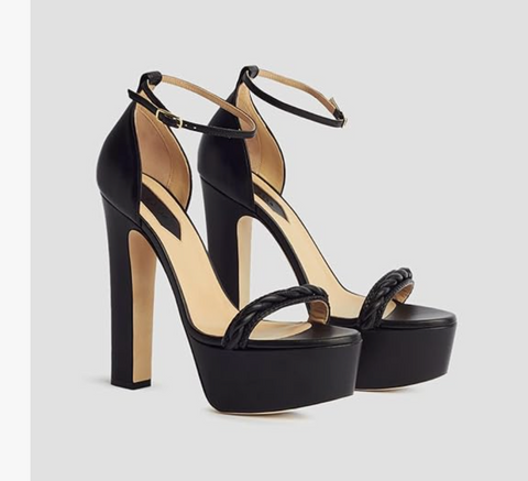 Sailor Ankle Strap Platform