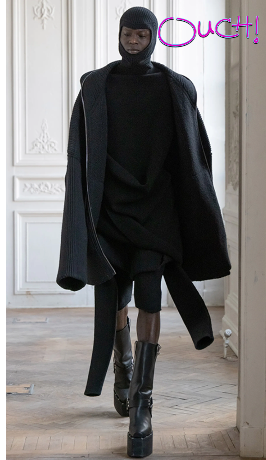 Swollen Warriors Landed In Rick Owens' Home for FW24 (2)
