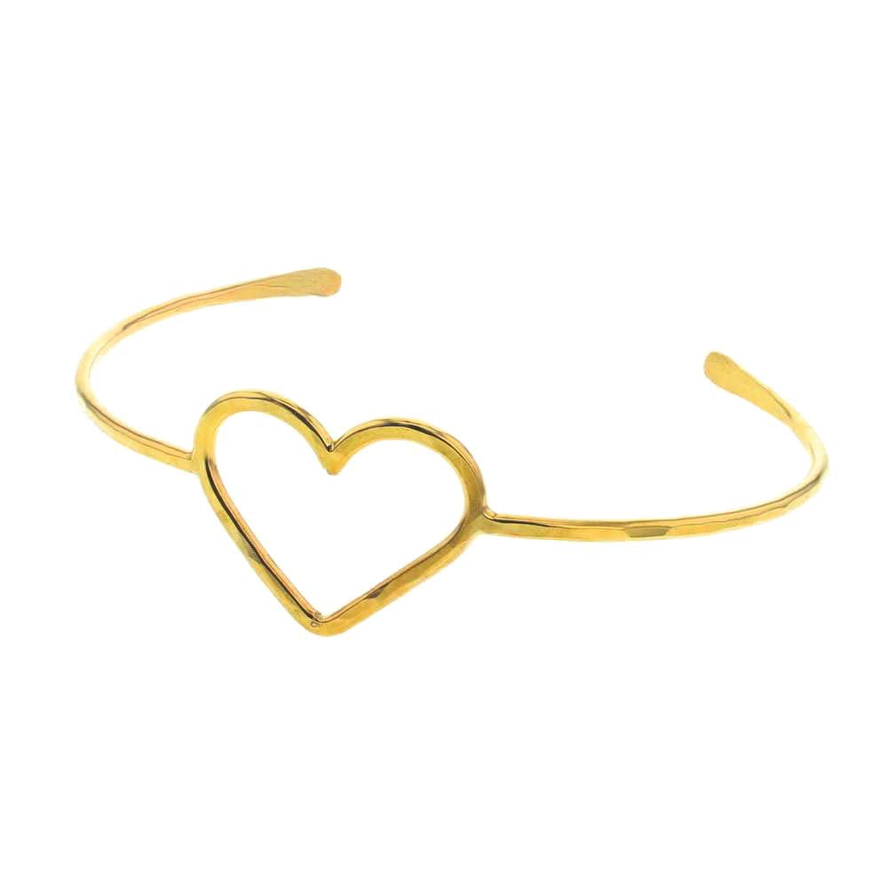 Amor Heart Shaped Bracelet in 14K Gold Fill Hollywood