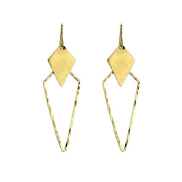 Aria Earrings in 14K Gold Vermail Hollywood