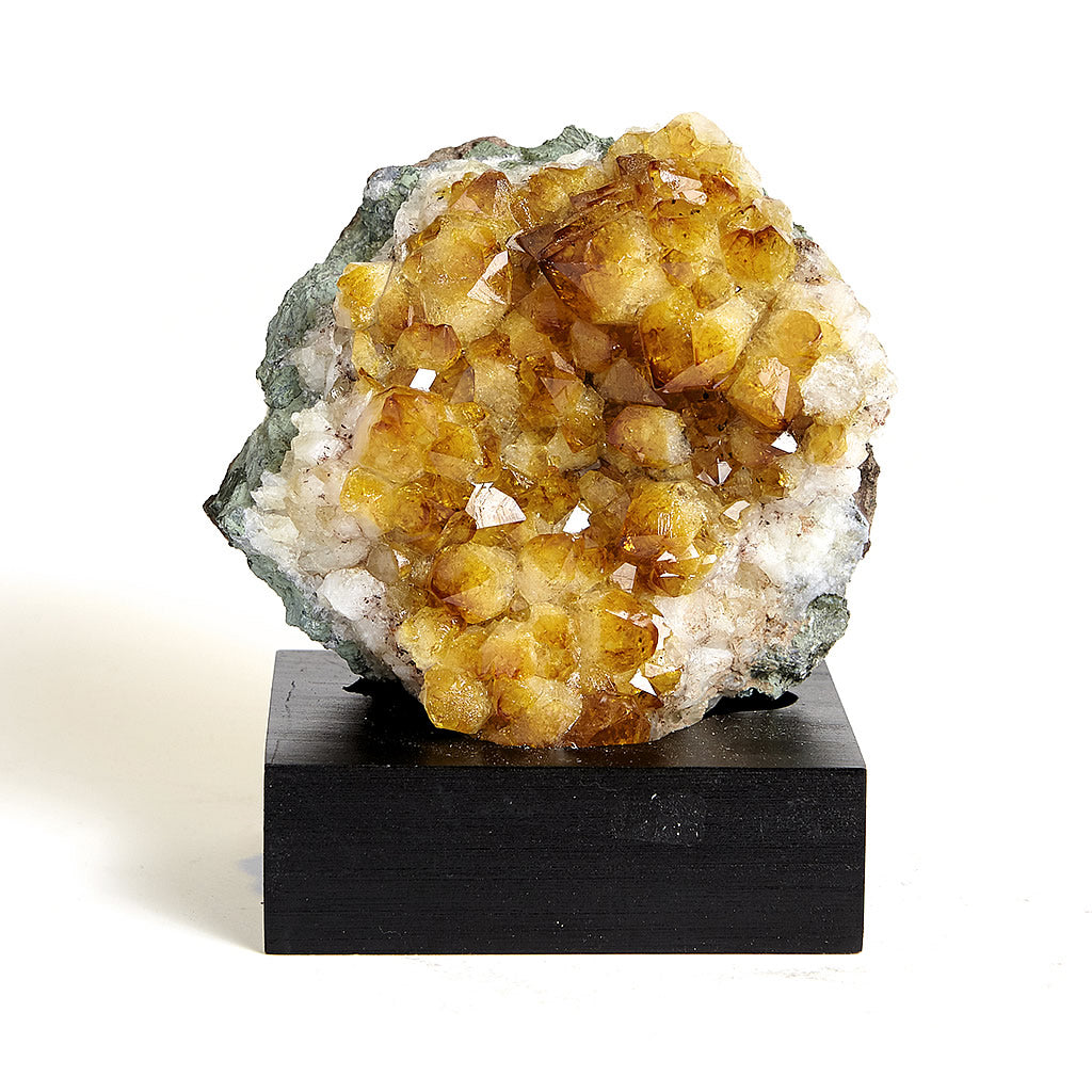 Citrine Geode on Stand v2 Hollywood