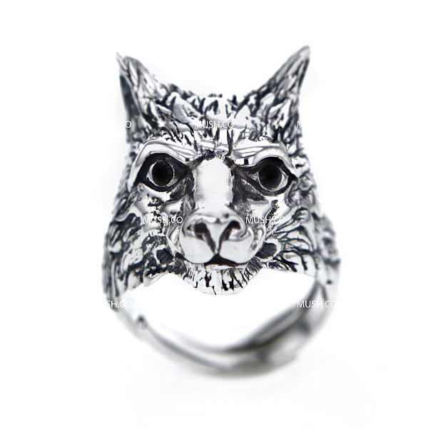 Sterling Silver Wolf