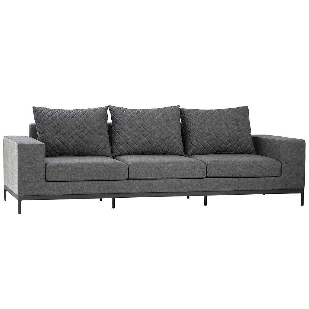 sunbrella-gray-suede-sofa-with-black-powder-coated-aluminum-frame