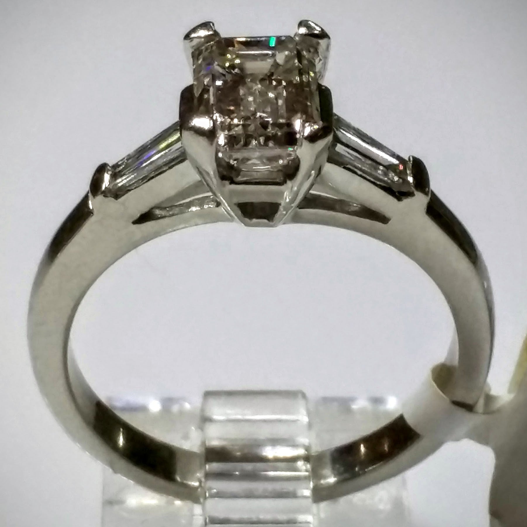 Engagement Ring in Platinum by Kupfer Design