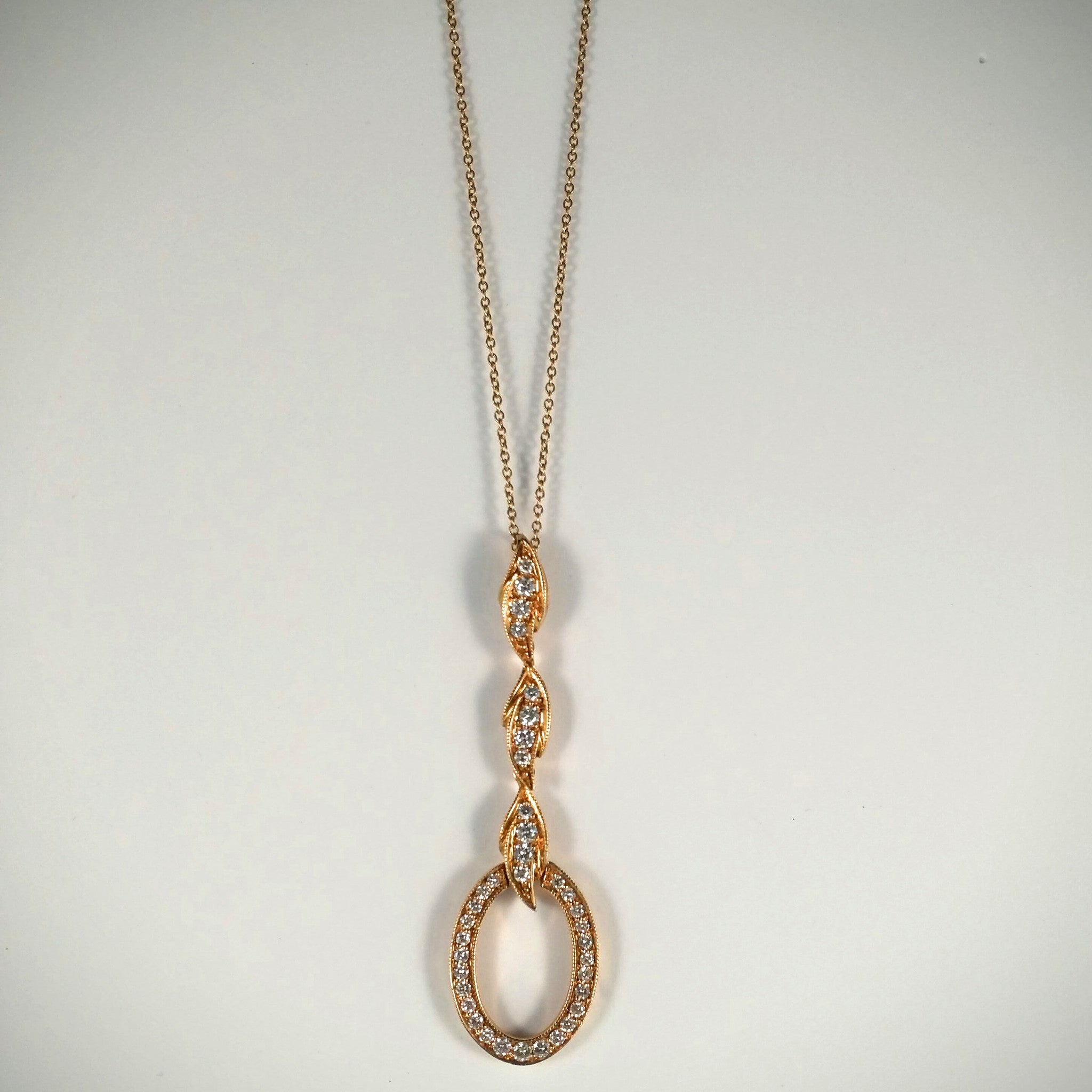 Luca Carati Rose Gold Necklace