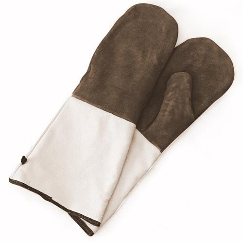 24 Terry Cloth Heat Resistant Oven Mitts, White, Temp Rating 450F